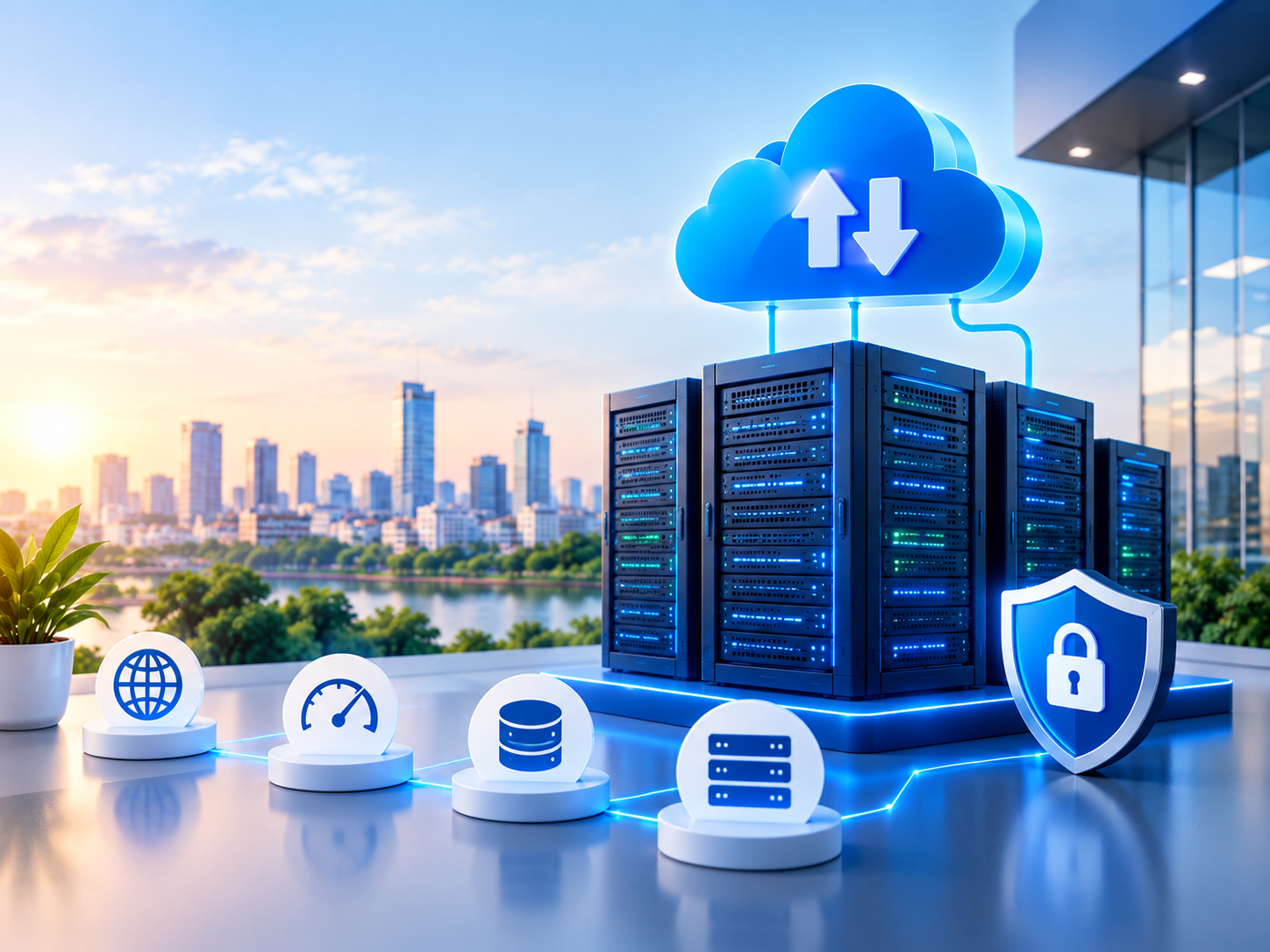 Website hosting services in Hyderabad supporting business website performance, security, and scalability